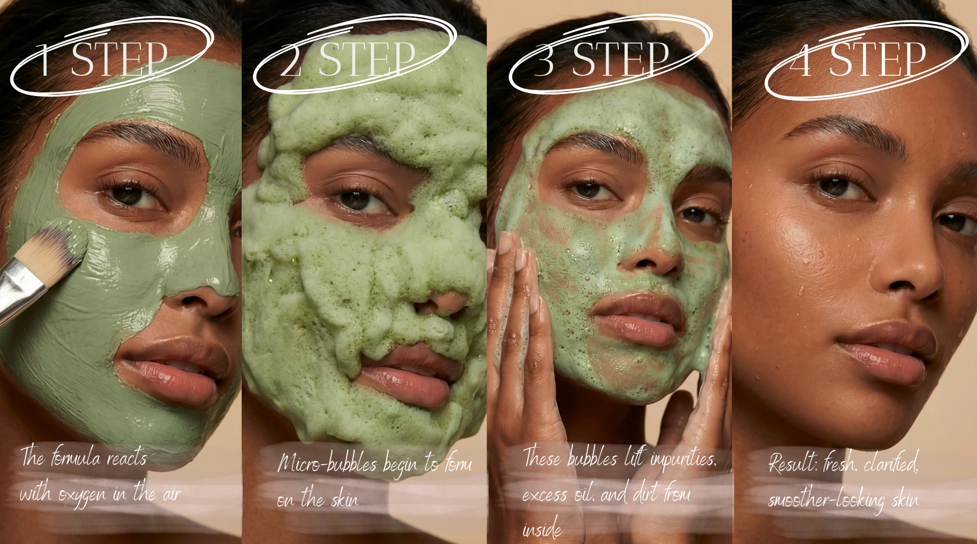 Holy Basil Bubble Detox Mask™ by Clarin Skin Lab