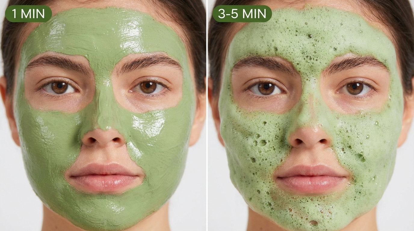 Holy Basil Bubble Detox Mask™ by Clarin Skin Lab